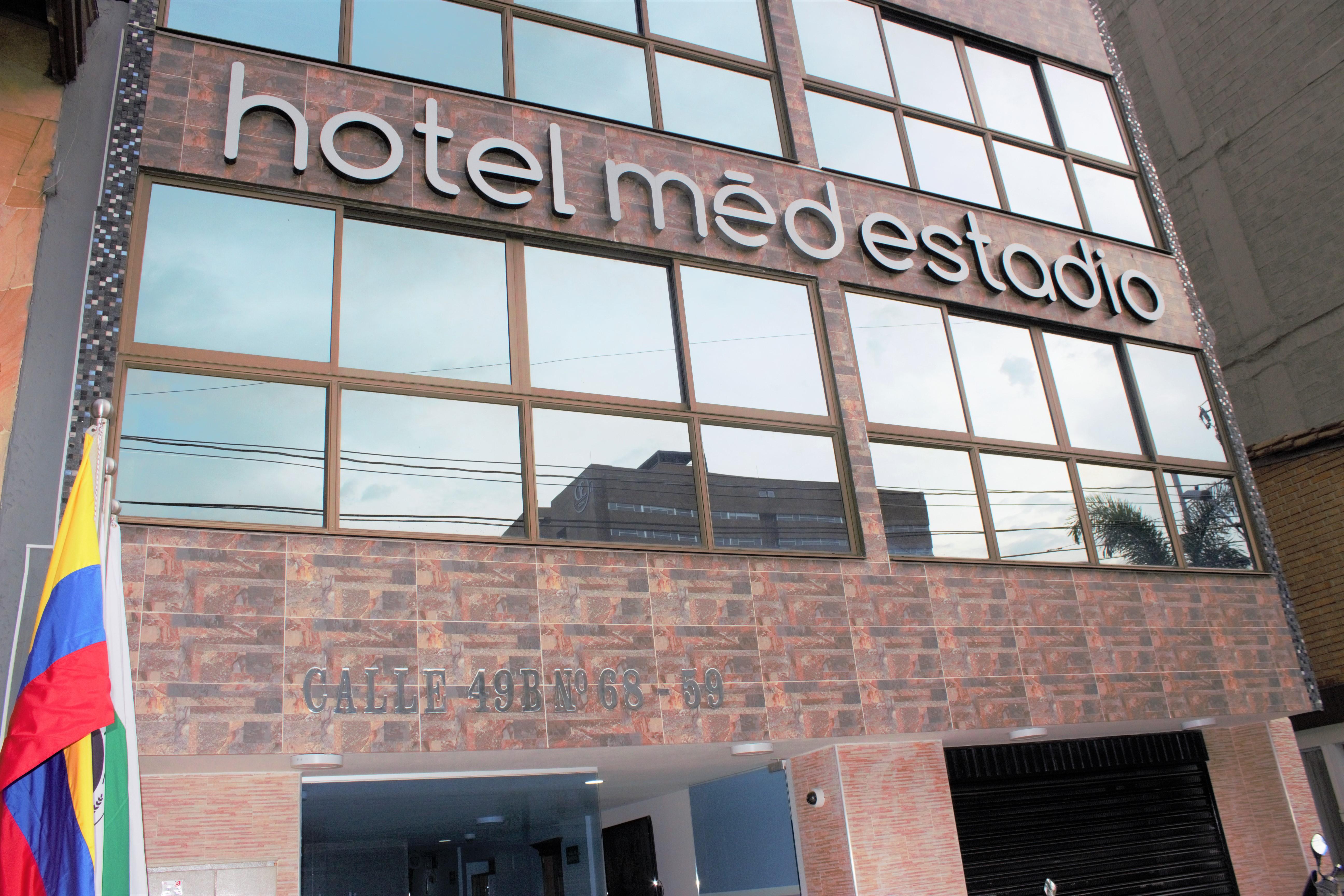 Hotel Med Estadio Медельин Экстерьер фото